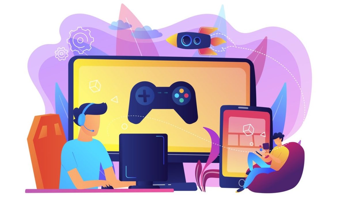 cross-platform-gaming-illustrati